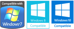Windows 7/8/10/11 compatible